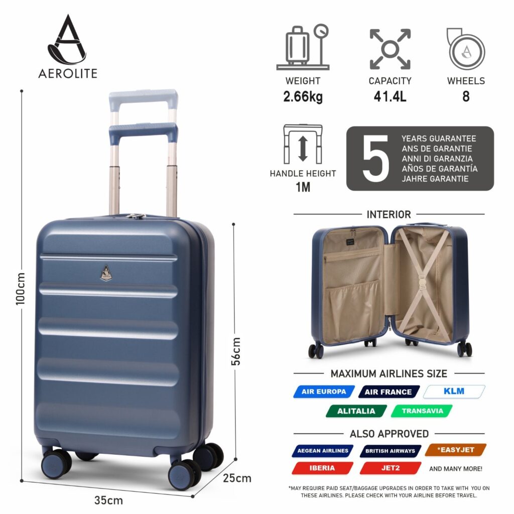 Is 55x40x23 Luggage Considered Cabin Luggage