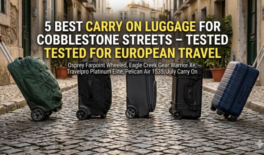 Best Carry On Luggage for Cobblestone Streets