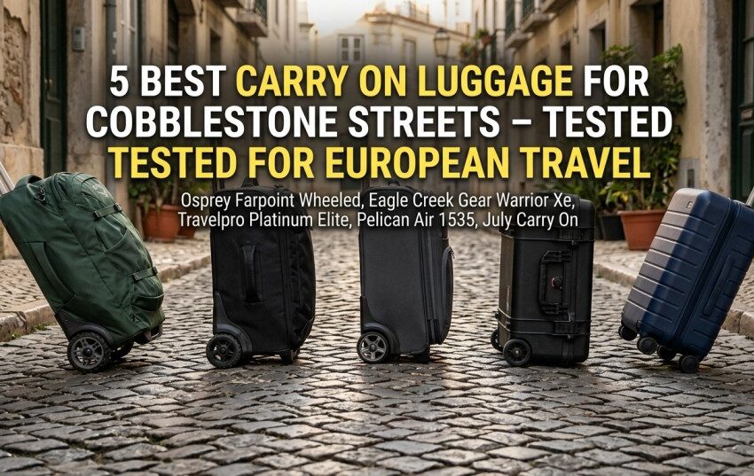 Best Carry On Luggage for Cobblestone Streets