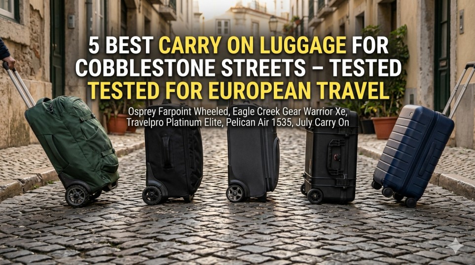 Best Carry On Luggage for Cobblestone Streets