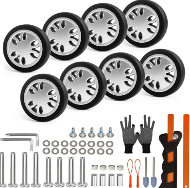 How to Identify the Luggage Wheel Types