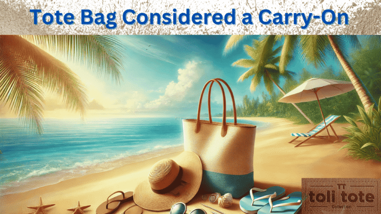 Are Tote Bags Considered Carry-On