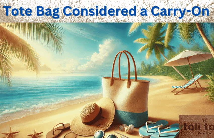 Are Tote Bags Considered Carry-On