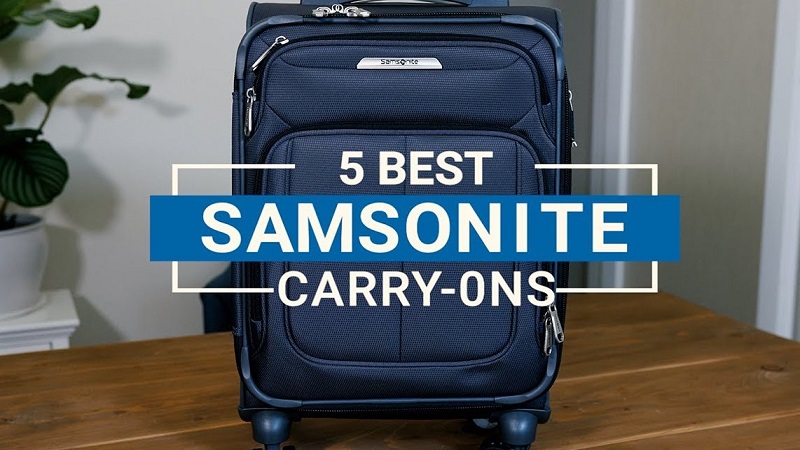 best rated samsonite carry on luggages